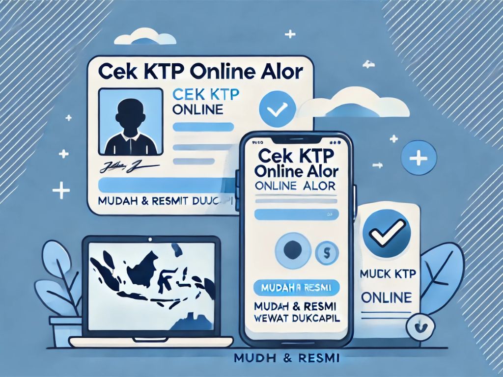 Cek KTP Online ALOR dengan Mudah dan Resmi lewat Layanan Dukcapil
