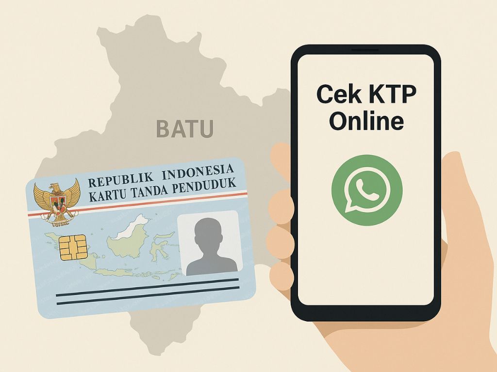 Cara Mudah dan Resmi Cek KTP Online BATU Meski Tanpa Website Khusus