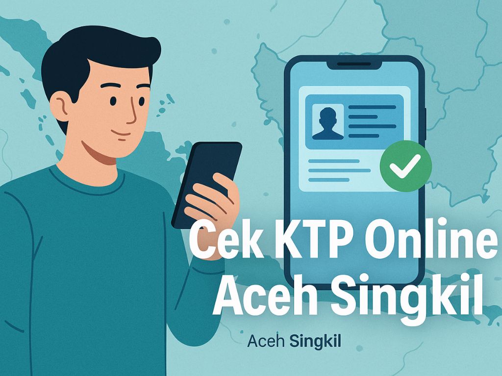 Cek KTP Online ACEH SINGKIL Resmi dan Akurat