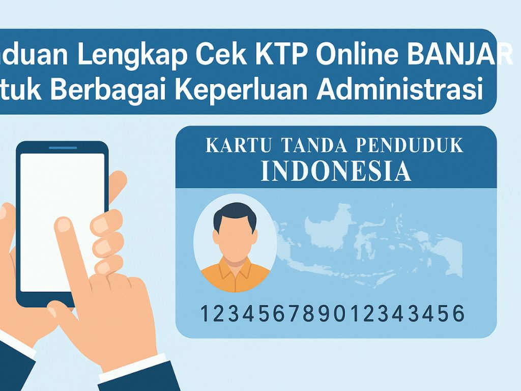 Cek KTP Online BANJAR untuk Berbagai Keperluan Administrasi
