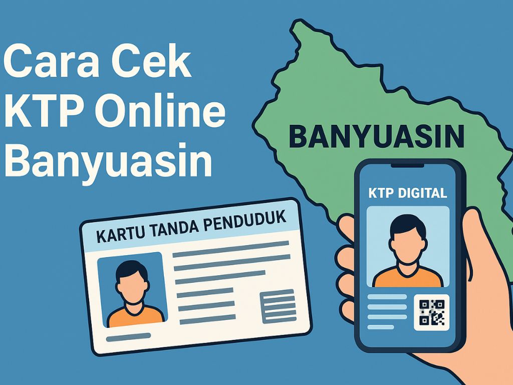 Cek KTP Online BANYUASIN, Mudah Diakses Kapan Saja