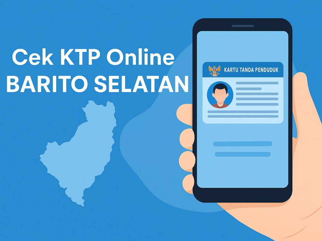 Cek KTP Online BARITO SELATAN Lewat Layanan Nasional dan Dukcapil