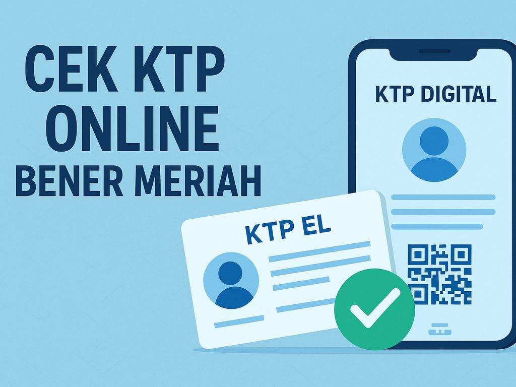 Cek KTP Online BENER MERIAH, Cek Status & Aktivasi Identitas Digital