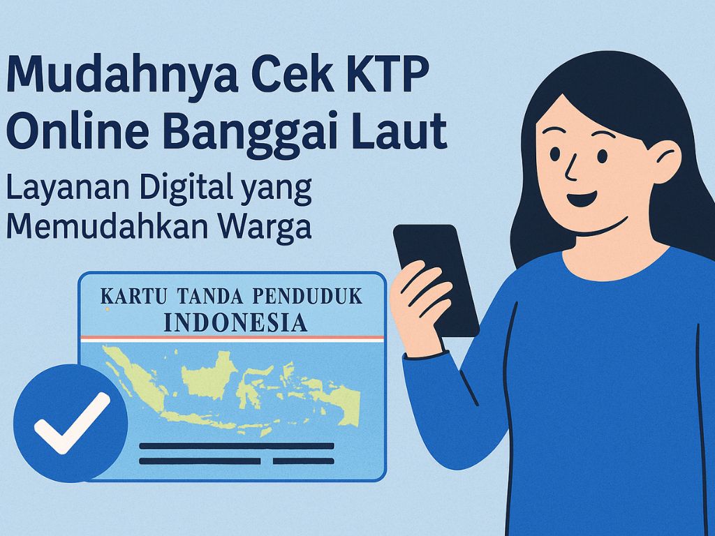 Cek KTP Online Banggai Laut, Layanan Digital yang Memudahkan Warga